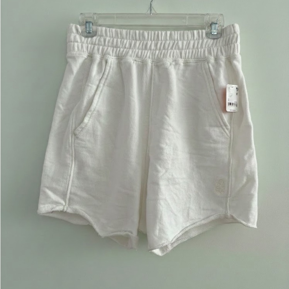 NWT Free People Movement White Shorts Size Small